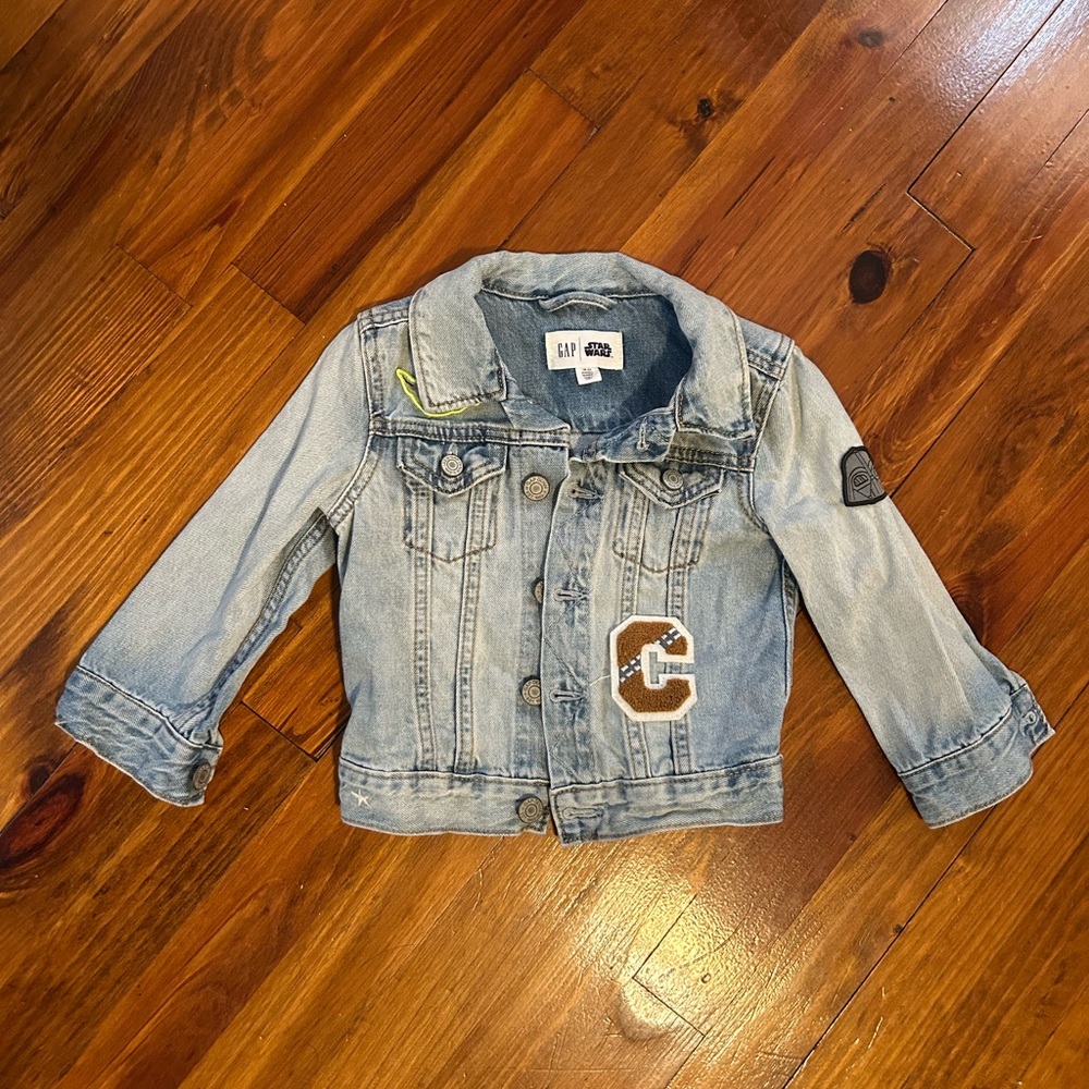 EUC Gap x Star Wars Toddler Denim Jacket